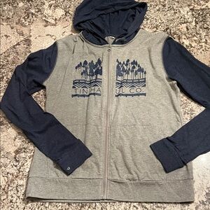 Tin Haul Gray and Navy Jacket